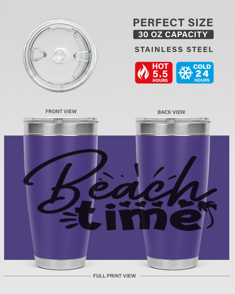 beach time Style 108#- summer- Tumbler