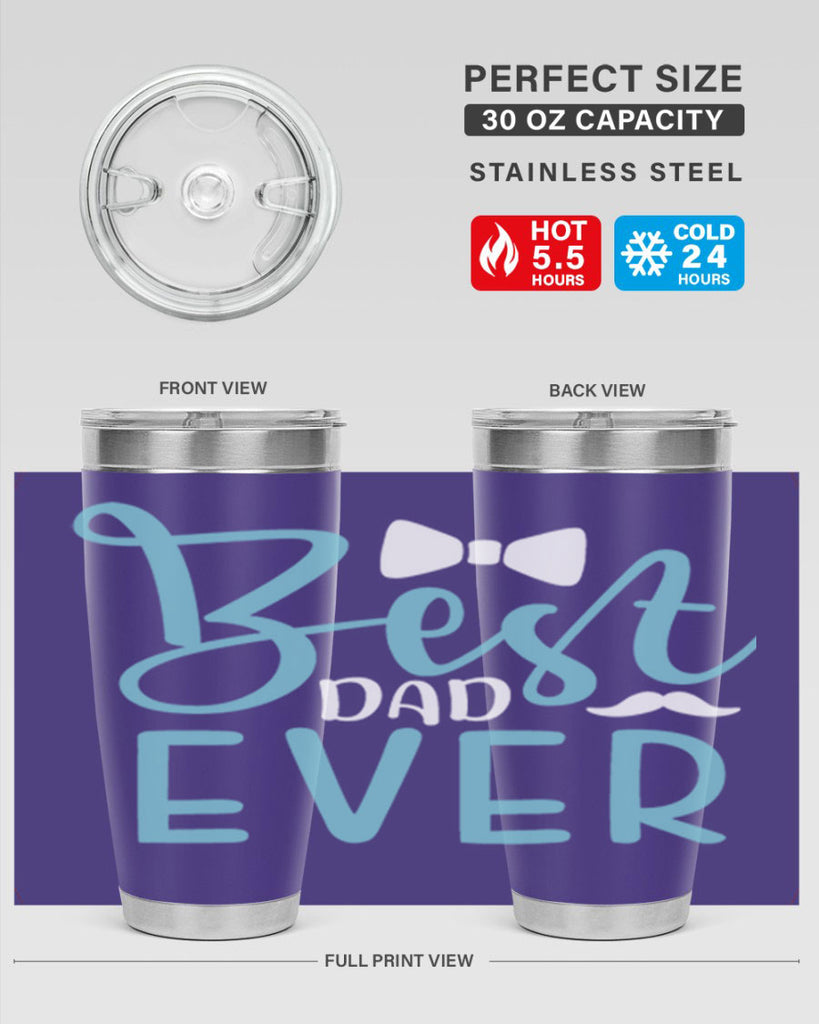 best dad ever 109#- fathers day- Tumbler