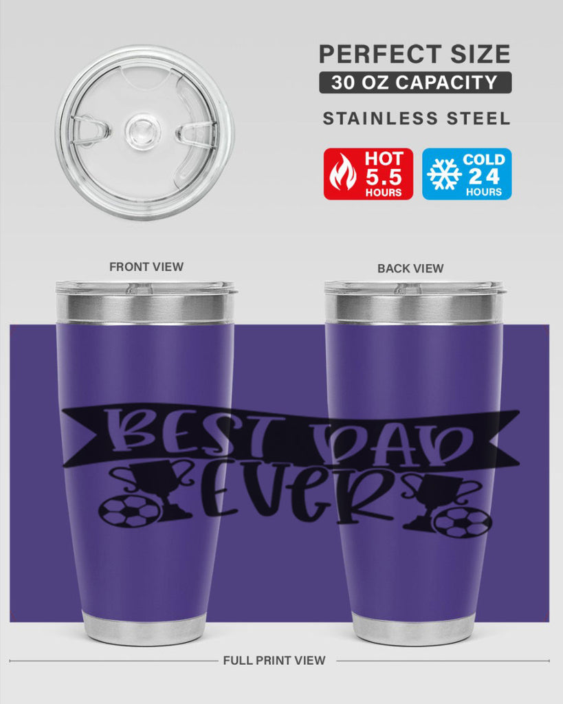 best dad ever 73#- fathers day- Tumbler