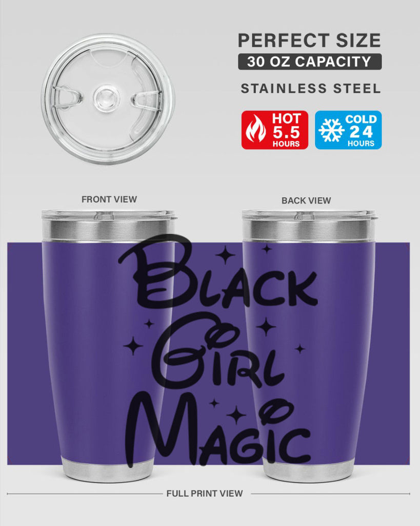 black girl magic 207#- black words phrases- Cotton Tank