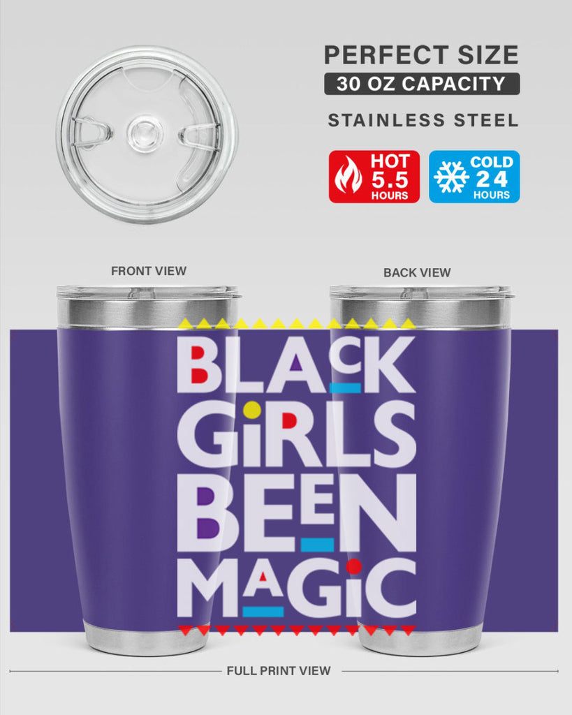 black girls been magic 243#- black words phrases- Cotton Tank