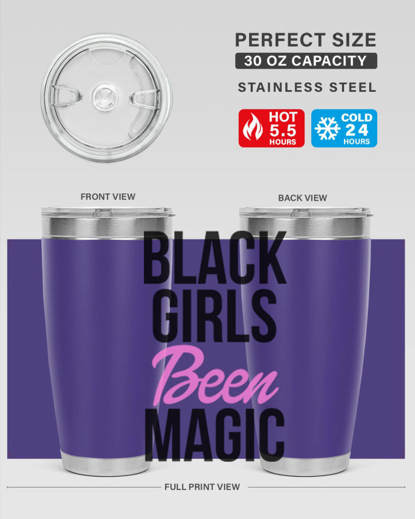 black girls been magic 244#- black words phrases- Cotton Tank