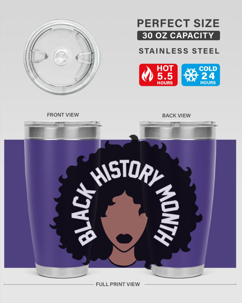 black history month afro woman 239#- black words phrases- Cotton Tank