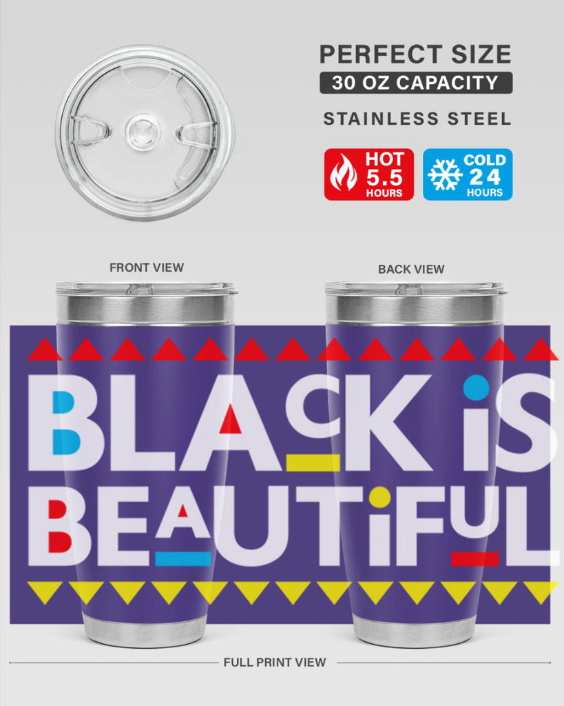 black is beautiful 235#- black words phrases- Cotton Tank