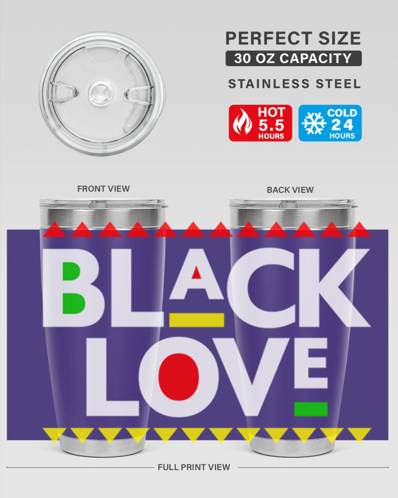 black love 228#- black words phrases- Cotton Tank