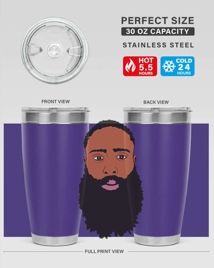 black man style 2#- black men - boys- tumbler