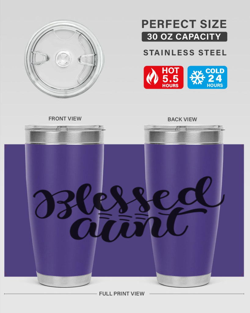 blessed aunt Style 35#- aunt- Tumbler