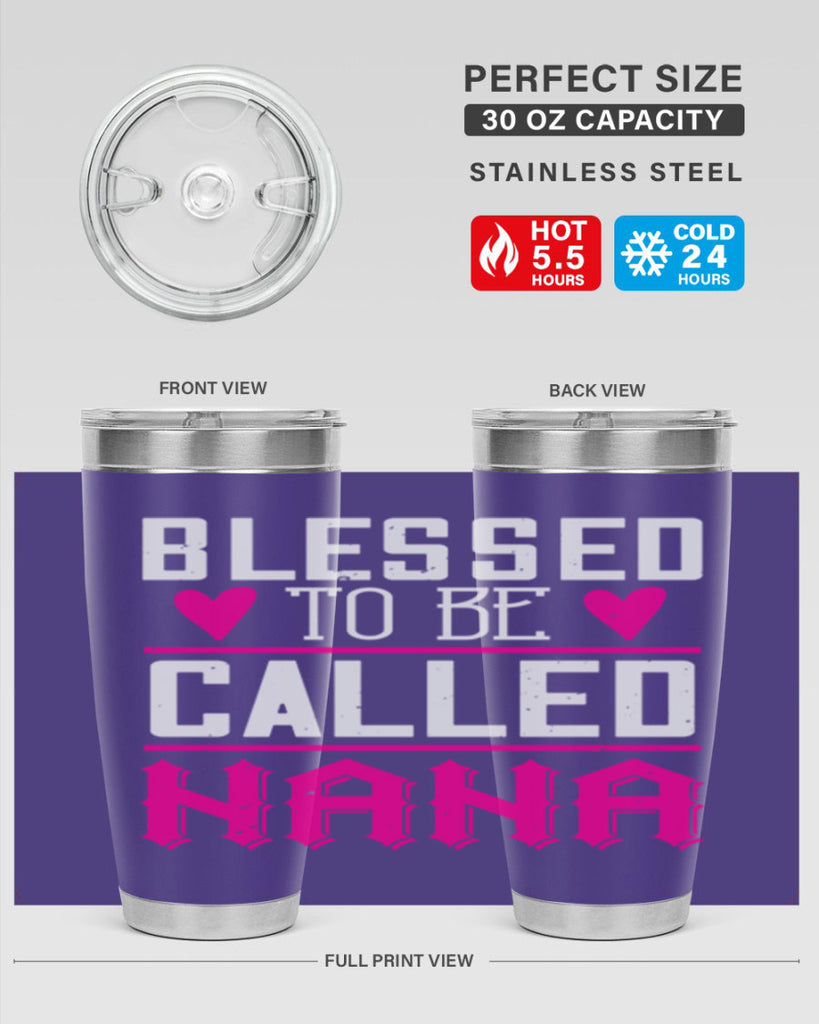 blessed to be called nana 33#- grandma - nana- Tumbler