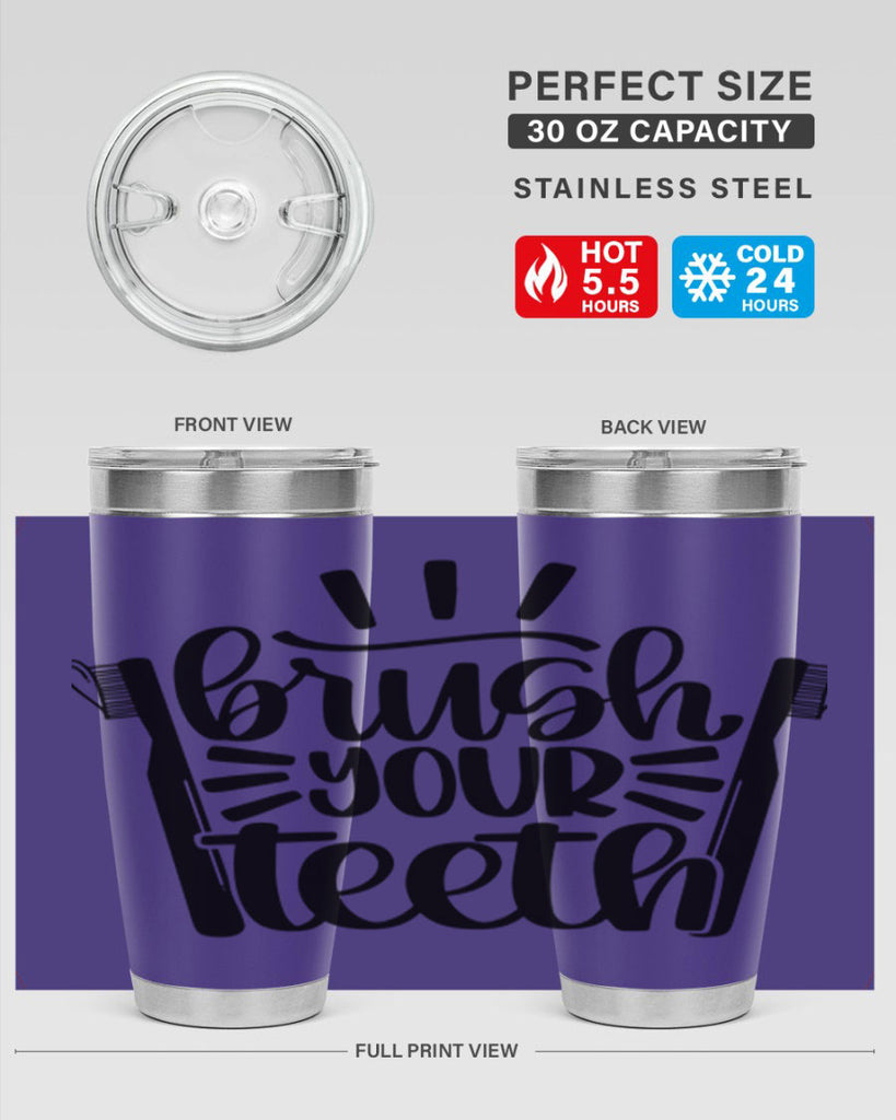 brush your teeth 44#- bathroom- Tumbler