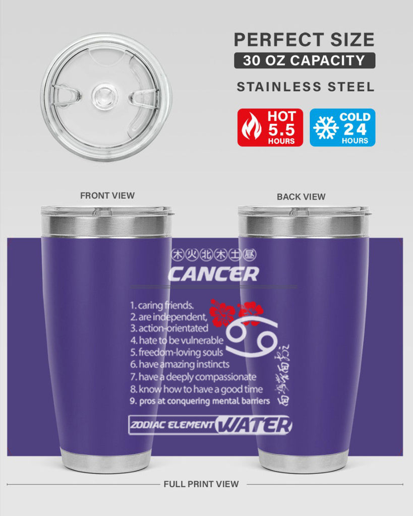 cancer 175#- zodiac- Tumbler