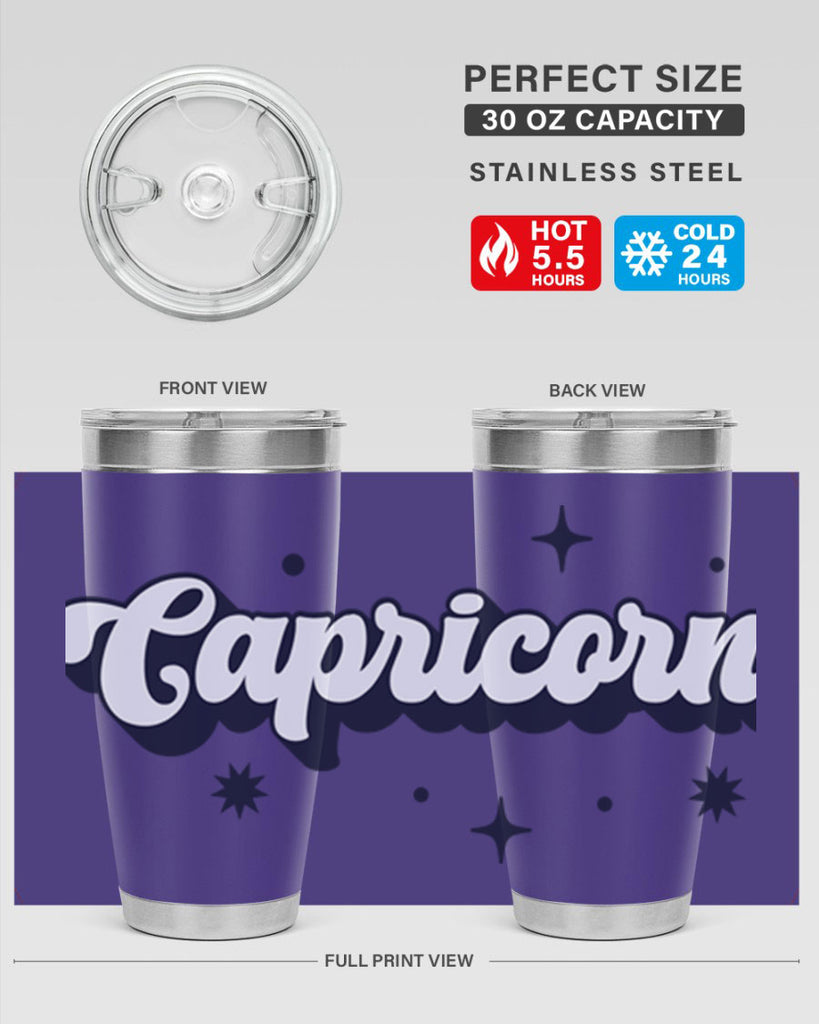 capricorn 205#- zodiac- Tumbler