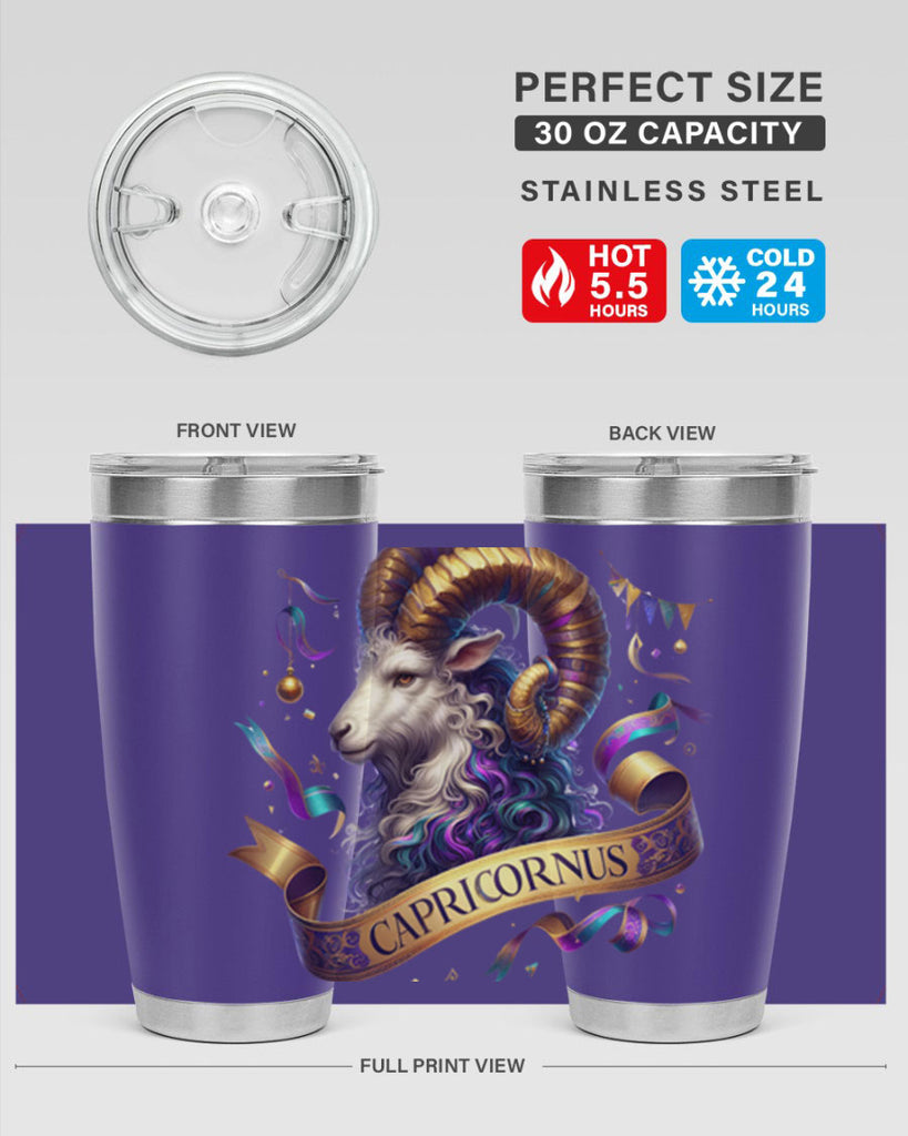 capricorn 209#- zodiac- Tumbler