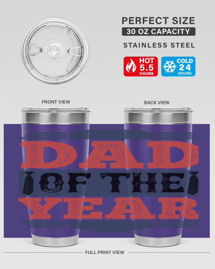 dad of the year 266#- fathers day- Tumbler