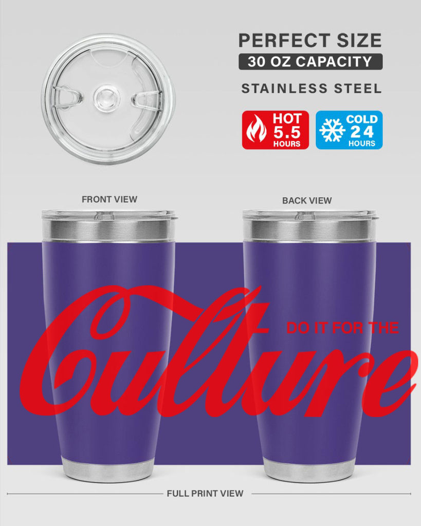 do it for the culture 171#- black words phrases- Cotton Tank