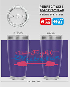 fight diabetes Style 38#- diabetes- Tumbler