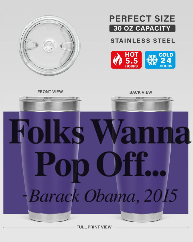 folks wanna pop off 151#- black words phrases- Cotton Tank