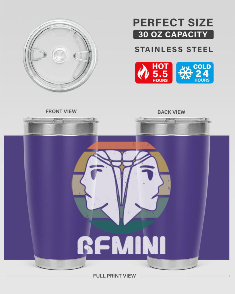 gemini 236#- zodiac- Tumbler