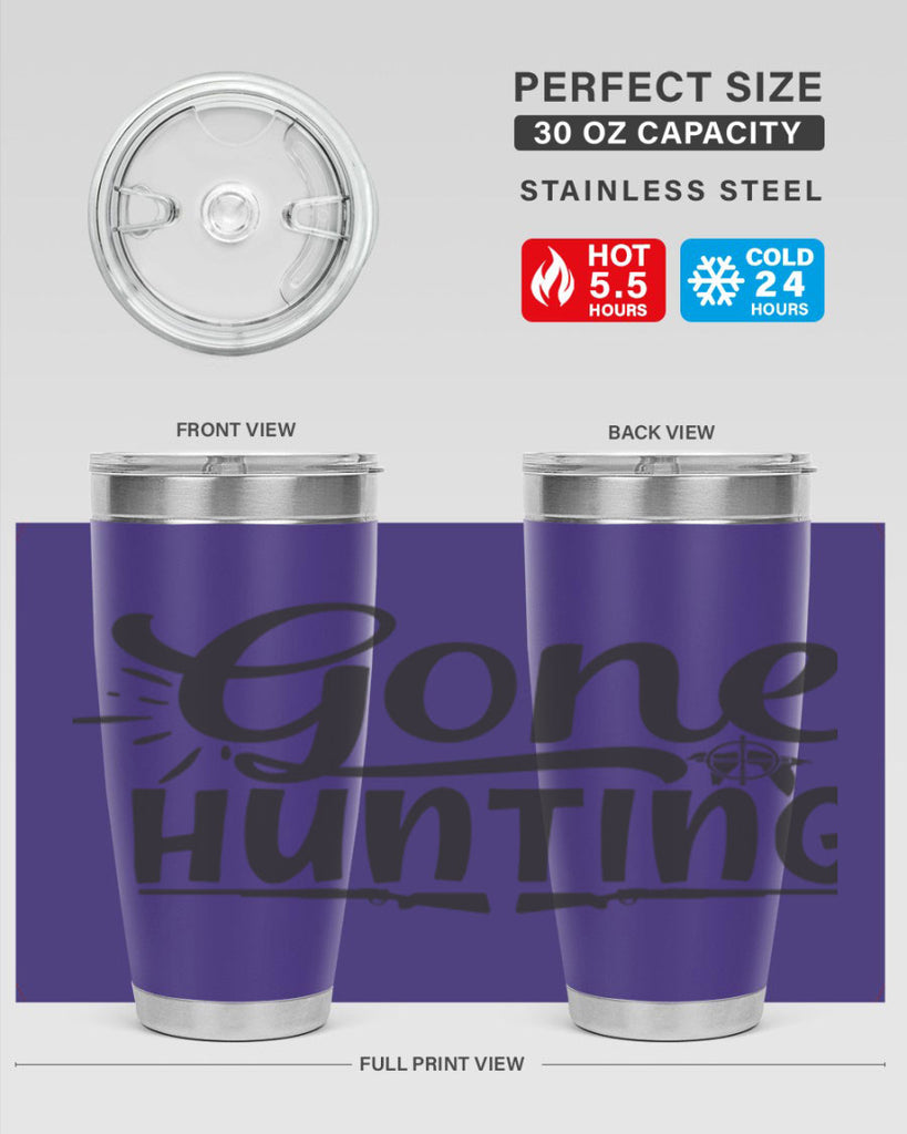 gone hunting 13#- hunting- Tumbler