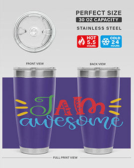 i am awesome Style 18#- autism- Tumbler