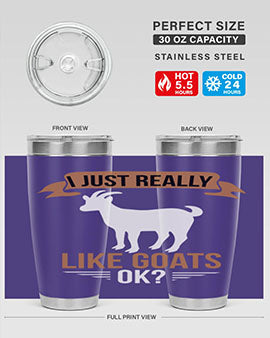i just really like goats ok Style 3#- goat- Tumbler