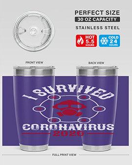 i survived coronavirus Style 32#- corona virus- Tumbler