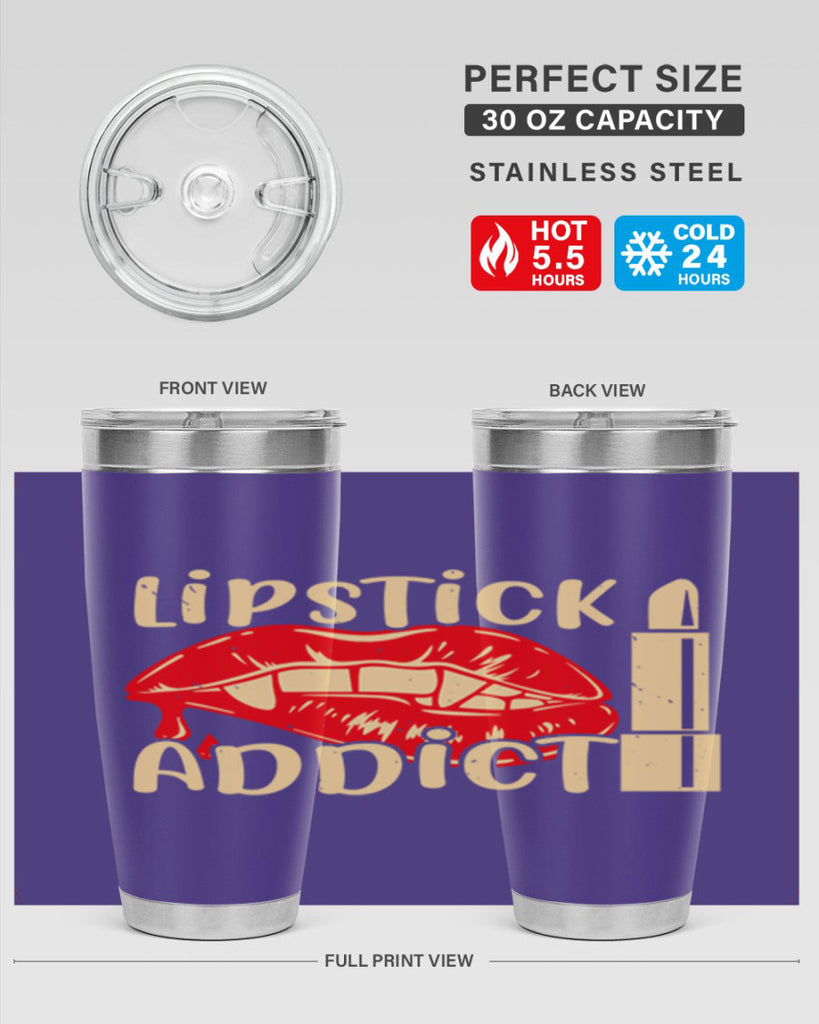lipstick addict Style 197#- make up- Tumbler