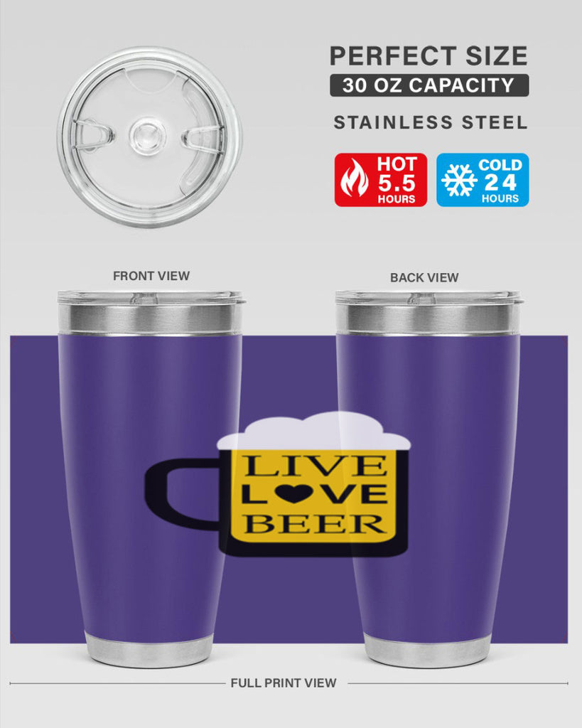 live love beer 63#- beer- Tumbler
