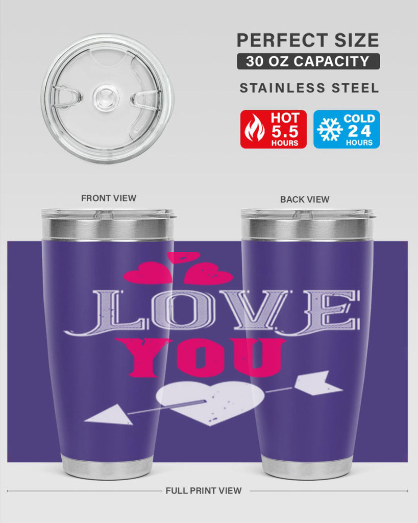 love you 42#- valentines day- Tumbler