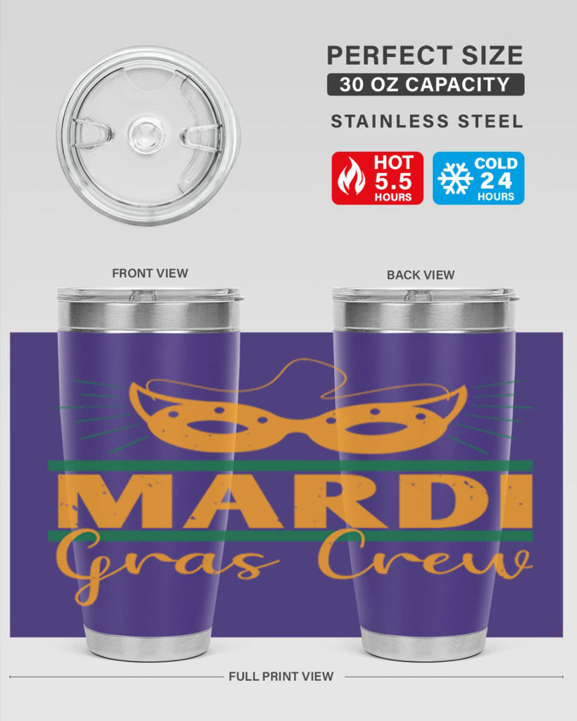 mardi gras crew 48#- mardi gras- Tumbler