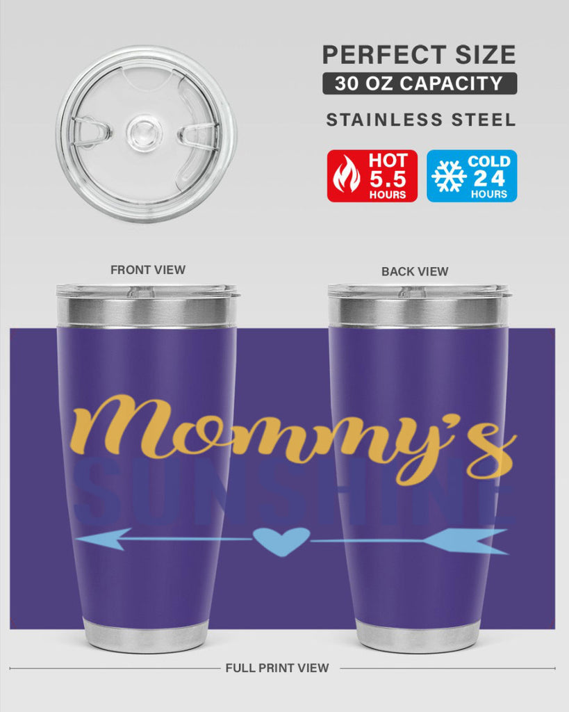 mommys sunshine 424#- mom- Tumbler