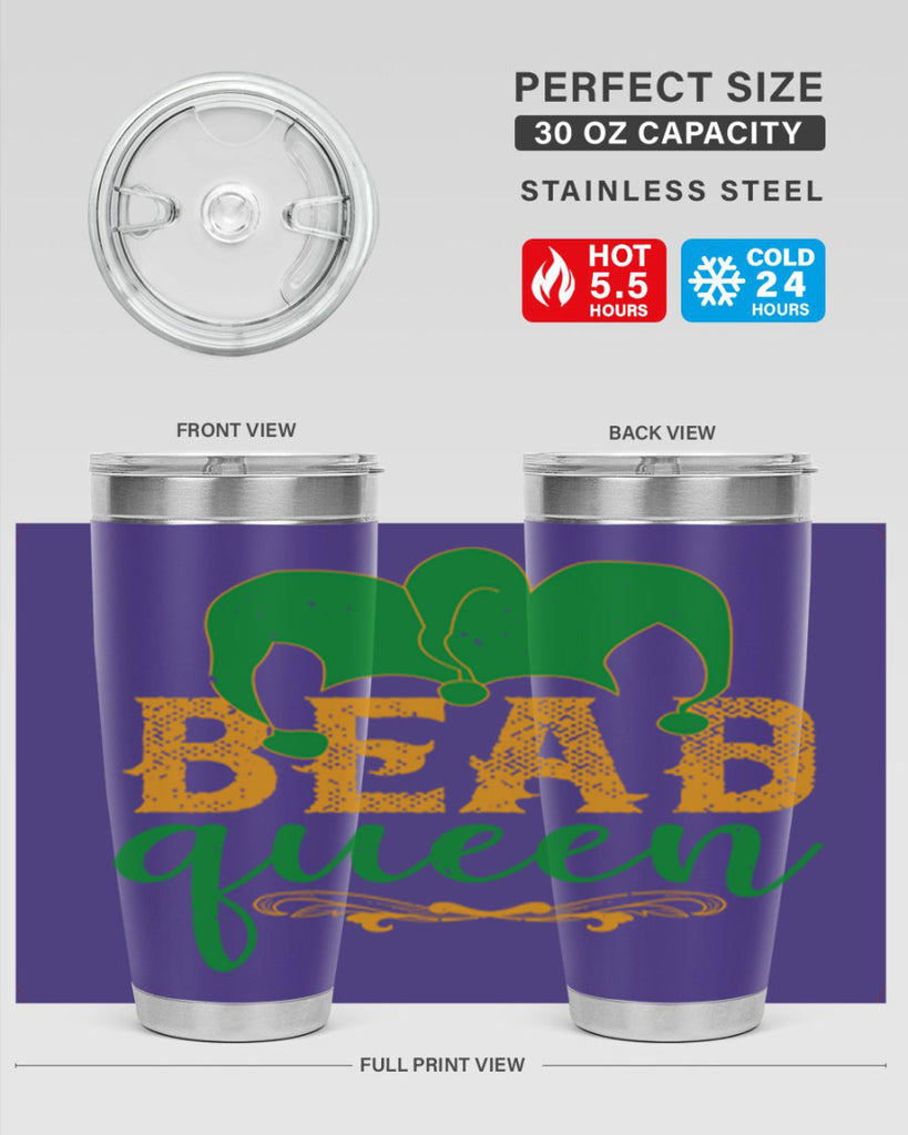 new orleans new me 42#- mardi gras- Tumbler