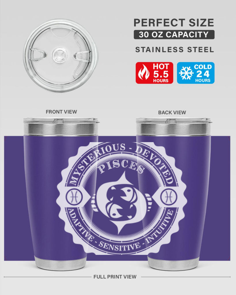pisces 50#- zodiac- Tumbler