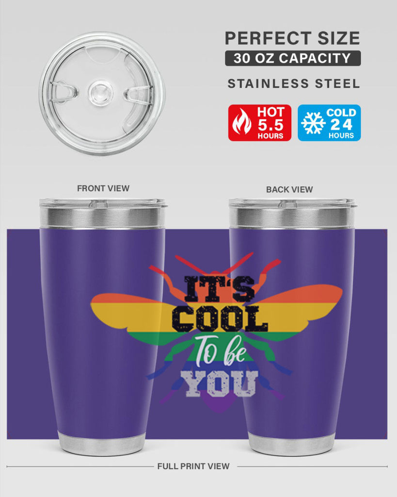 pride bee cool 70#- lgbt- Tumbler