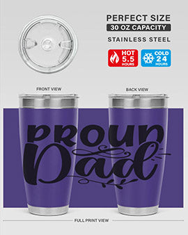 proud dad Style 37#- autism- Tumbler