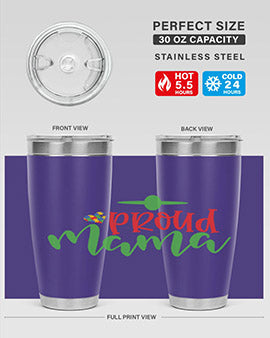 proud mama Style 38#- autism- Tumbler