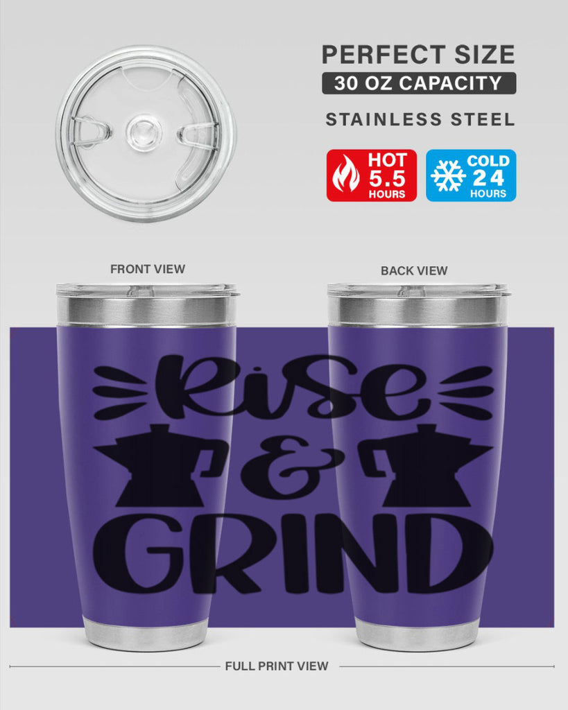rise grind 40#- coffee- Tumbler