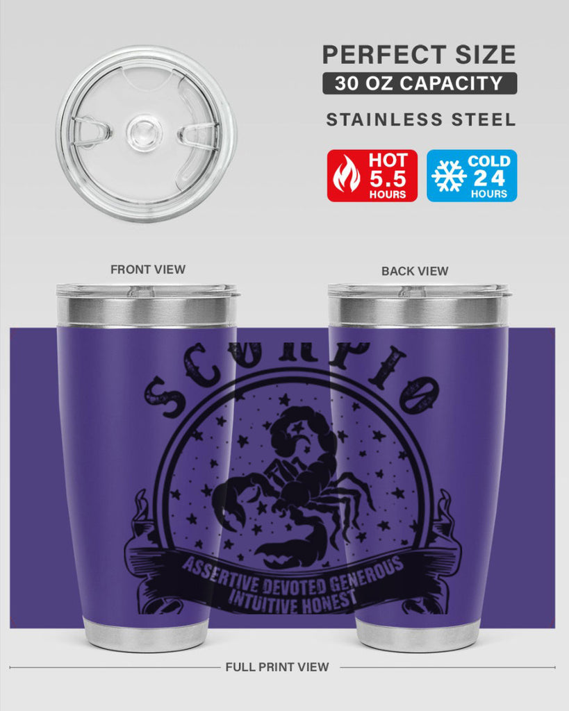 scorpio 29#- zodiac- Tumbler