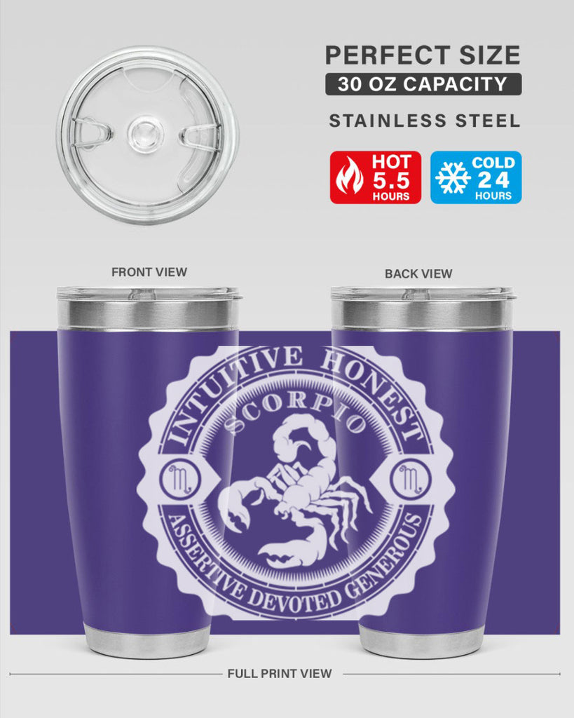scorpio 32#- zodiac- Tumbler