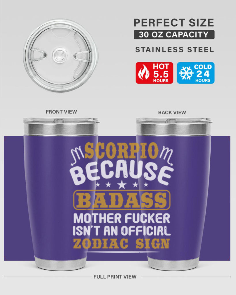 scorpio 432#- zodiac- Tumbler