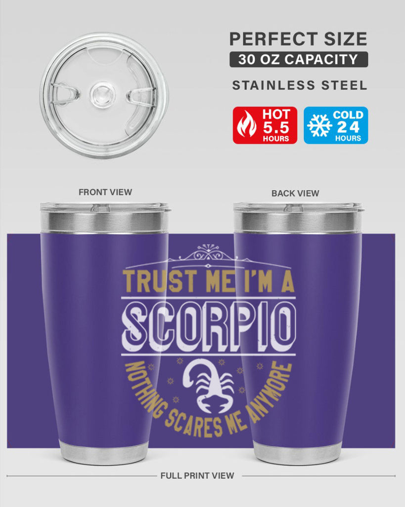 scorpio 458#- zodiac- Tumbler