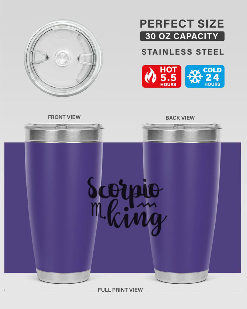 scorpio king 433#- zodiac- Tumbler