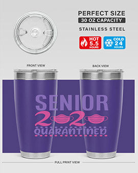 senior quarantined Style 45#- corona virus- Tumbler