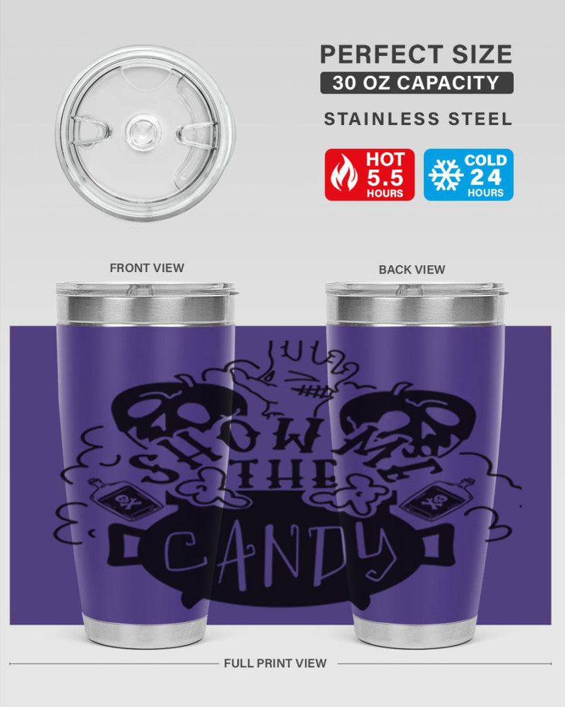 show me the candy 25#- halloween- Tumbler
