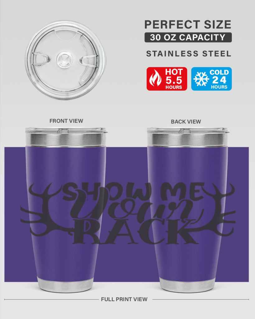 show me your rack 3#- hunting- Tumbler