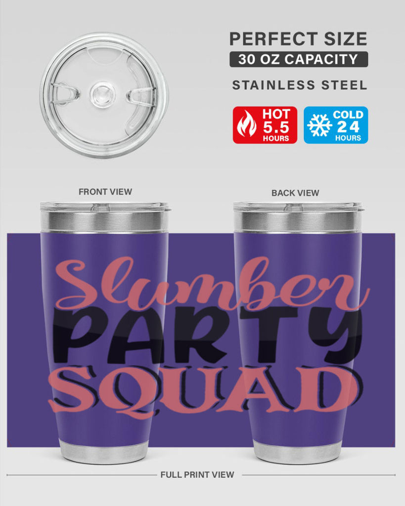 slumber party squad Style 43#- Best Friend- Tumbler