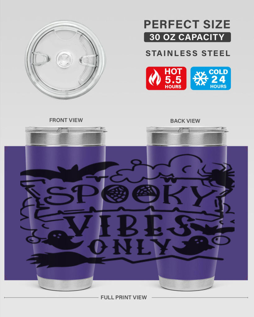 spooky vibes only 21#- halloween- Tumbler