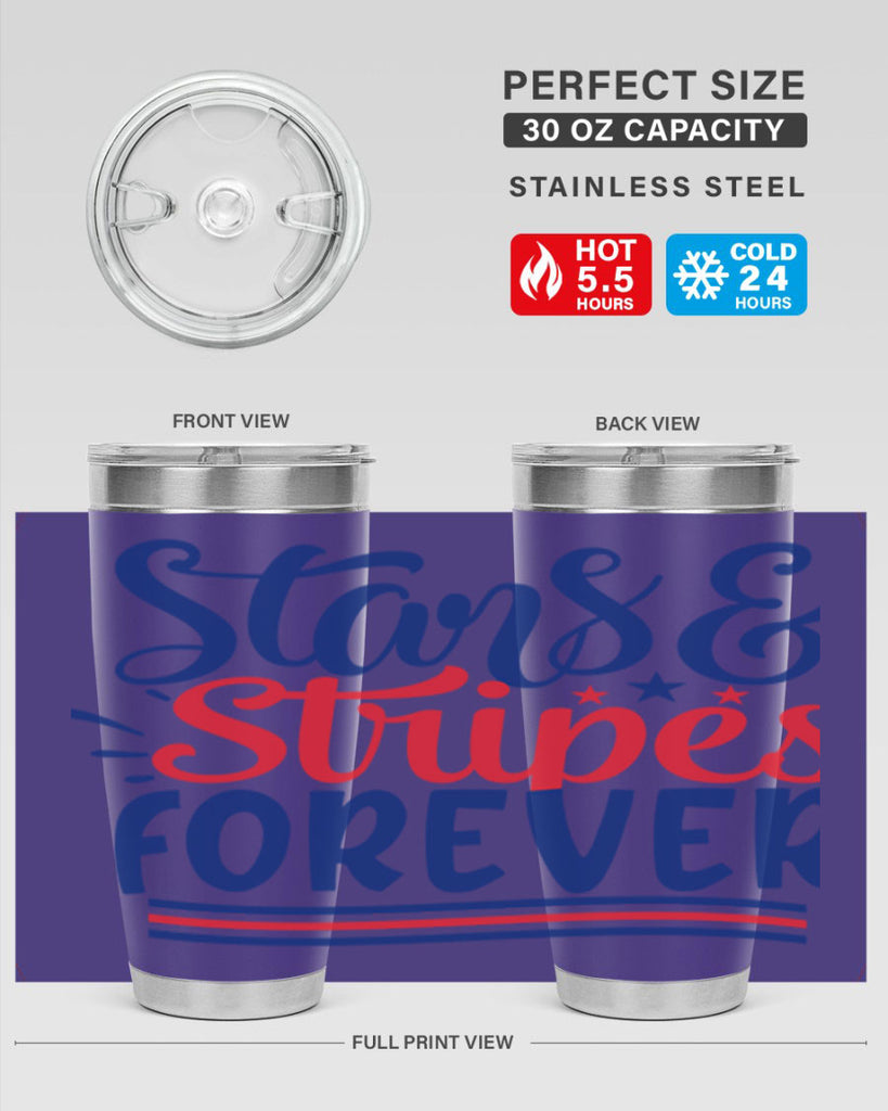 stars stripes forever Style 74#- Fourt Of July- Tumbler