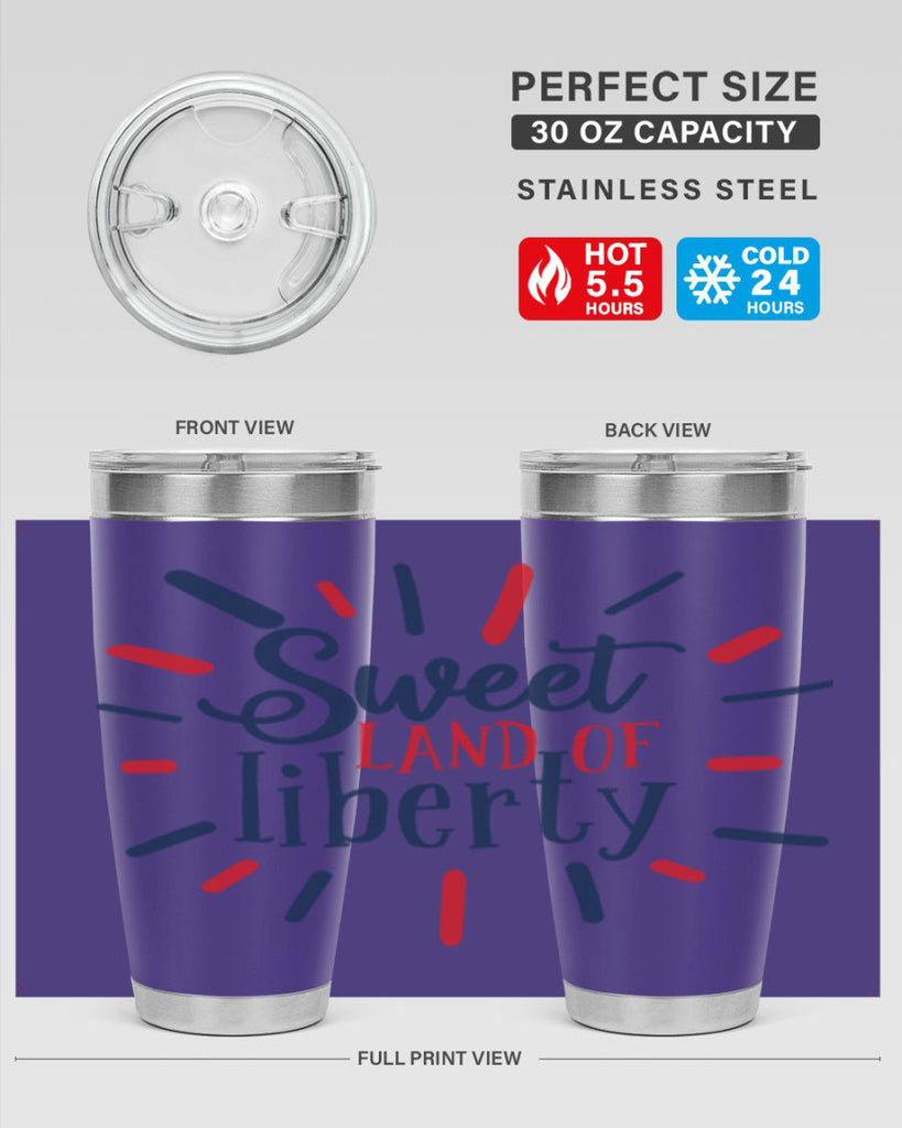 sweet land of liberty Style 7#- Fourt Of July- Tumbler