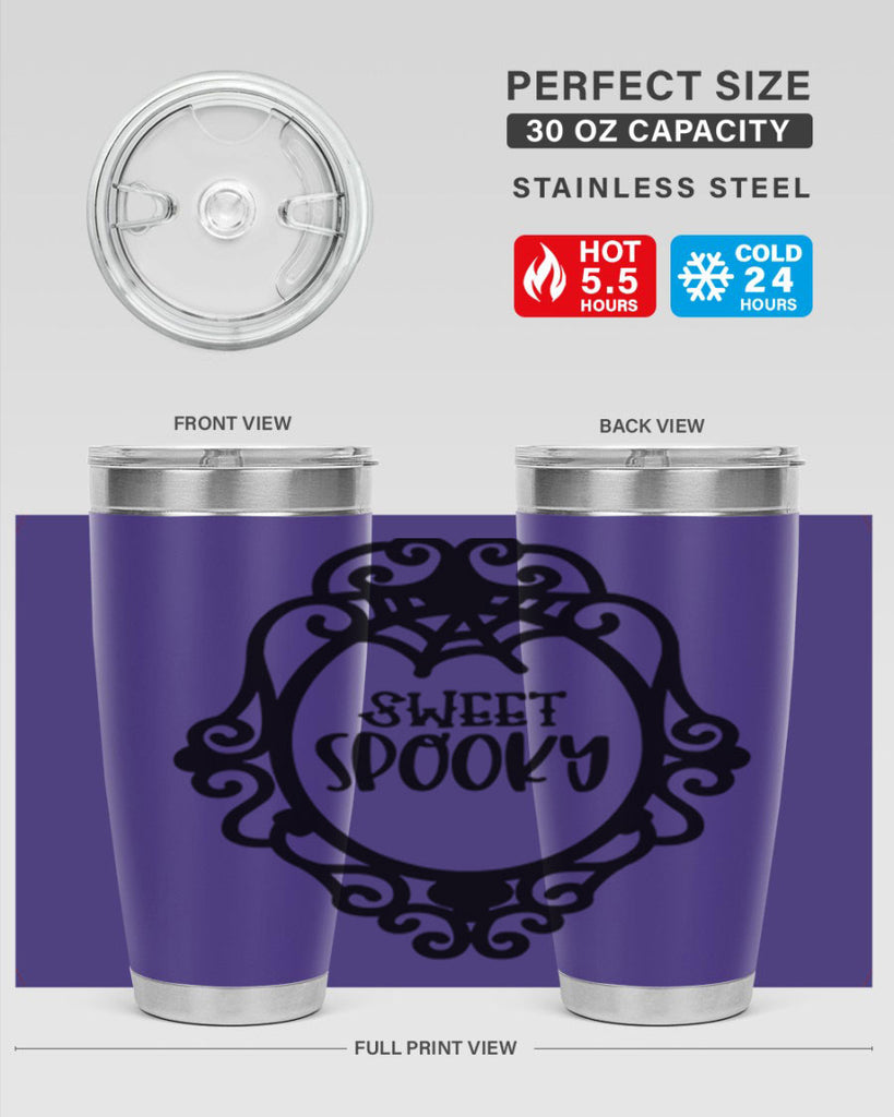 sweet spooky 18#- halloween- Tumbler