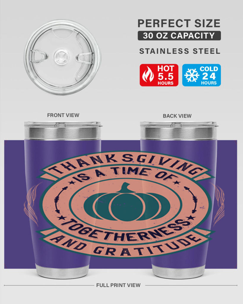 thanksgiving is a time of togetherness and gratitude 13#- thanksgiving- Tumbler